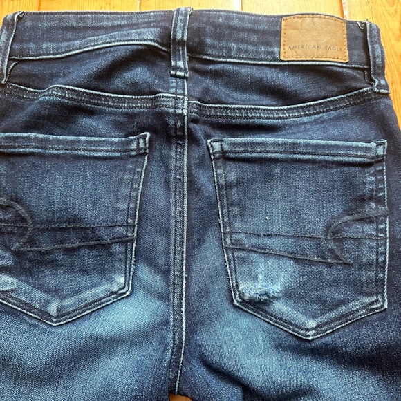 American Eagle Next Level Ripped High-Waisted Jegging - Picture 4 of 5